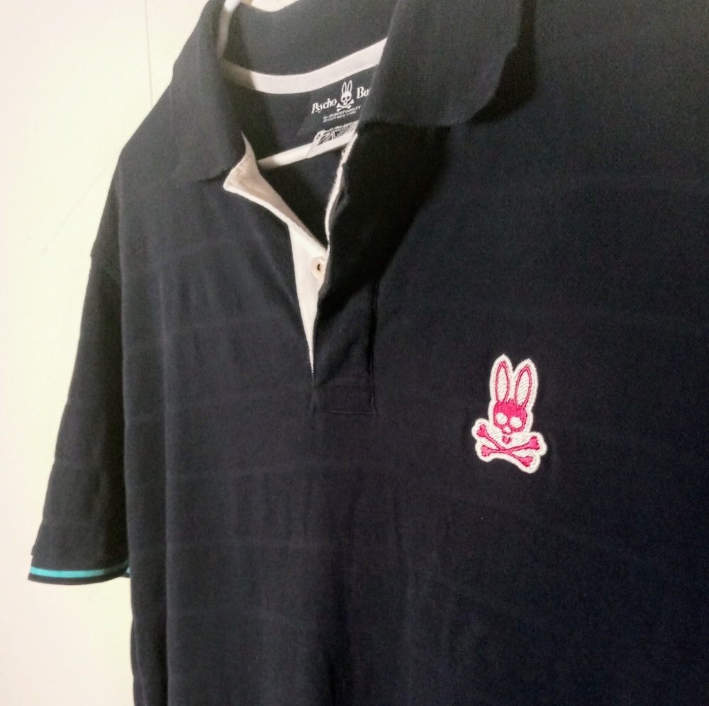 PYSCHO BUNNY KNIT POLO